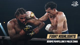 Jerome Pampellone v Malik Zinad | Fight Highlights | April 24, 2024