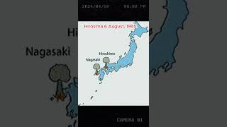 Hirosima, 6 August, 1945. #history #hirosima #ww2