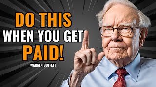 8 Smart Money Steps To Do Every Time You Get Paid By Warren Buffett