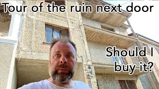 Should I buy the ruin next door in our village in Tuscany in Italy? Full House Tour!