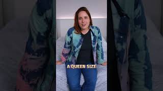 Full Vs Queen Bed Size - What’s the Difference? #shorts #sleep