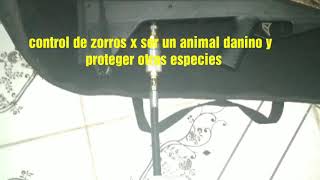 Control de zorro con Bulldog 3.57 mira yukon rt