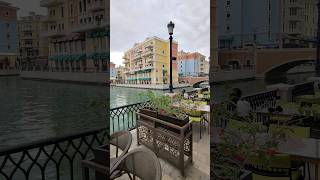 Beautiful View Of Qanat Quartier #youtubeshorts #shorts #pearlqatar