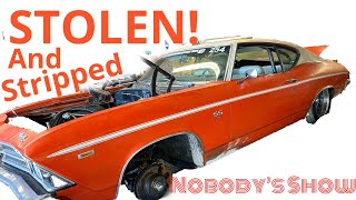 Drag-N-Drive 1969 Chevy Chevelle SS 396 Stolen & Stripped! Original Paint & Interior Car!