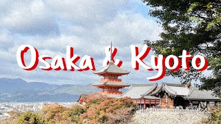 🍵 Osaka and Kyoto [vlog] Universal Studios Japan, stationery shopping, and takoyaki 🐙