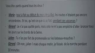 Apprendre Français-CM2-Dialogue-C'est la rentrée -3f