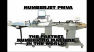 NUMBERJET FASTEST NUMBERING MACHINE IN THE WORLD!!!!!!