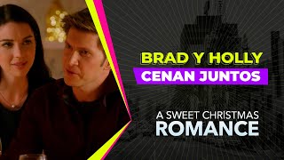 Brad invita a Holly a cenar | Dulce Romance de Navidad | Hollywood Clips en Español