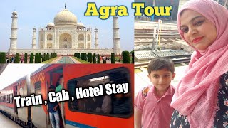 Agra Tour Guide | How To Plan Agra Trip In Cheap Way | Agra Trip 2023 | Kanpur To Agra Tour Part 1