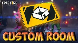 FREE FIRE CUSTOM ROOM!!!EUROPE SERVER-JOIN!