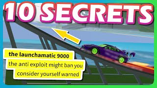 10 Features you never knew in Drive World! [Roblox]