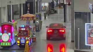 York Regional Police * Stolen Car Drives through mall