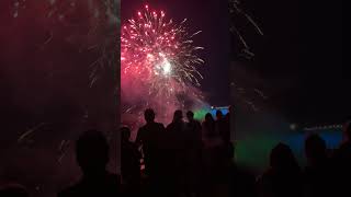 Fireworks at Niagara falls