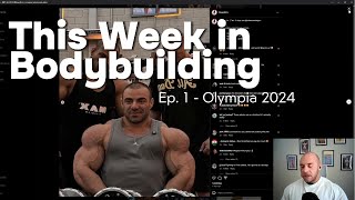 THIS WEEK IN BODYBUILDING EP. 1 | Nick OUT ahead of the show! | 1 week to the #olympia #bodybuilding