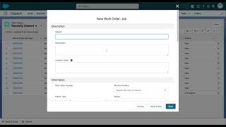 Create Work Orders