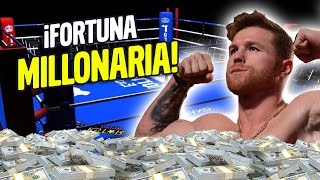 ¡LA FORTUNA MULTIMILLONARIA del CANELO!💵🔥 ¿Como se hizo RICO el MEJOR BOXEADOR DE MEXICO?