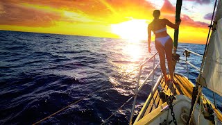 Night Sailing Across The Gulf Stream | Sailboat Story 252