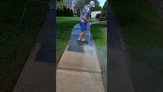 Oddly satisfying pressure washing #satisfyingpressurewashing #pressureclean #pressurewashing