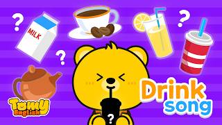 Drink song ⎢ Kids vocabulary ⎢ English educational video