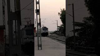 high speed dust storming cnb #wap7 leading 13238 kota patna express heading towards patna #highspeed