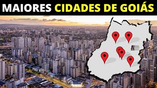 10 MAIORES CIDADES DO ESTADO DE GOIÁS