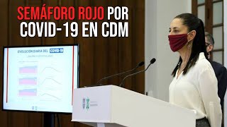 La Capital de México está muy cerca de entrar a semáforo rojo por Covid-19 #México #Noticia