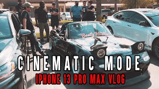 Car Vlog - Cinematic mode iPhone 13 Pro Max