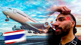 ON A LOUPE NOTRE AVION POUR BANGKOK ??! Vous ne devinerez jamais comment