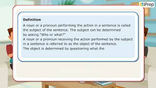 The Subject and the Object | Sentences | English Grammar | iPrep