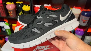 Nike Free Run 2 Black White Unboxing And Review!