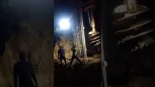 Pile Reinforcement Case installation work