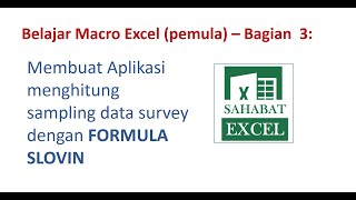 Belajar Macro Excel (pemula) – Bagian  3