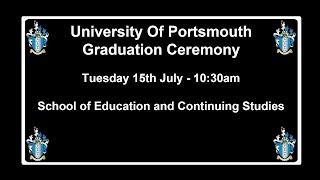 Graduation 2014  School of Education and Continuing Studies