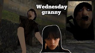 Wednesday mod or granny 1 full gameplay video on!!!Gamingwith_YN!!!