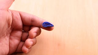 Paper Quilling - Shaped Teardrop