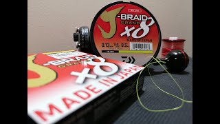 Daiwa J Braid Grand 19lbs / 8.5kg Fishing Line Review