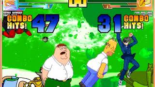 TheSawamen MUGEN Fights - Team Homer Simpson (me) VS Cartoon Network Family