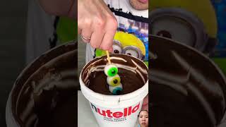 and jelly eyes chocolate #shorts #funny #shortvideo