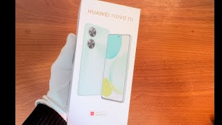 HUAWEI Nova 11i распаковка, включение и тест основных функций #asmr #huawei