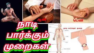 நாடி பார்க்கும் முறை... ஓம் நமசிவாய....