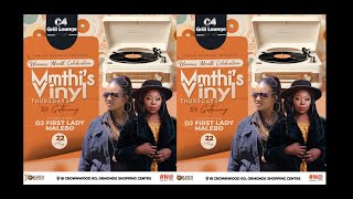 126 Gathering FIRST LADY Grill Lounge "Mmthi's Vinyl Thursday's"