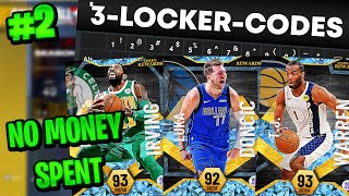 3 NEW LOCKER CODES + GETTING 3 FREE DIAMONDS ON THE TEAM!! NBA 2K22 MYTEAM NO MONEY SPENT #2