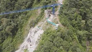 Seguimiento de Obra Puente Chirajara Abril de 2021