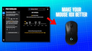 Best Logitech Mouse Settings for Gaming & Aiming