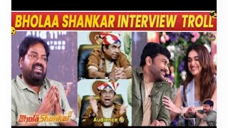 Bholaa Shankar Comedy Interview Troll 🤣_ Bholaa Shankar Team Fun _ T3