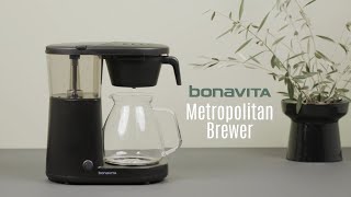 Bonavita Metro 8 Cup One Touch Coffee Brewer - Introduction