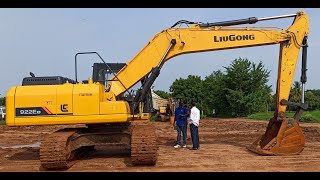 Liugong 922E Soil Loading | Working in Water reservoir | Andhra Pradesh