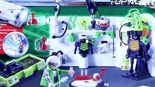 Playmobil Robo Gangster Lab 4880 Top Agents - Playmobil Crazy Scientist - Playmobil toys for kids