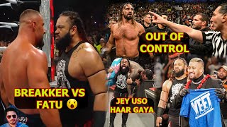 Jey Title Haar Gaya 💔 Bloodline on RAW,  Jacob Fatu vs Bron Breakker, Seth Bronson War, Samantha Gai