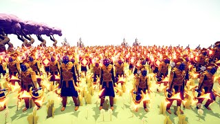 CAN 100x SAMURAI DEFEND CASTLE? - Totally Accurate Battle Simulator TABS